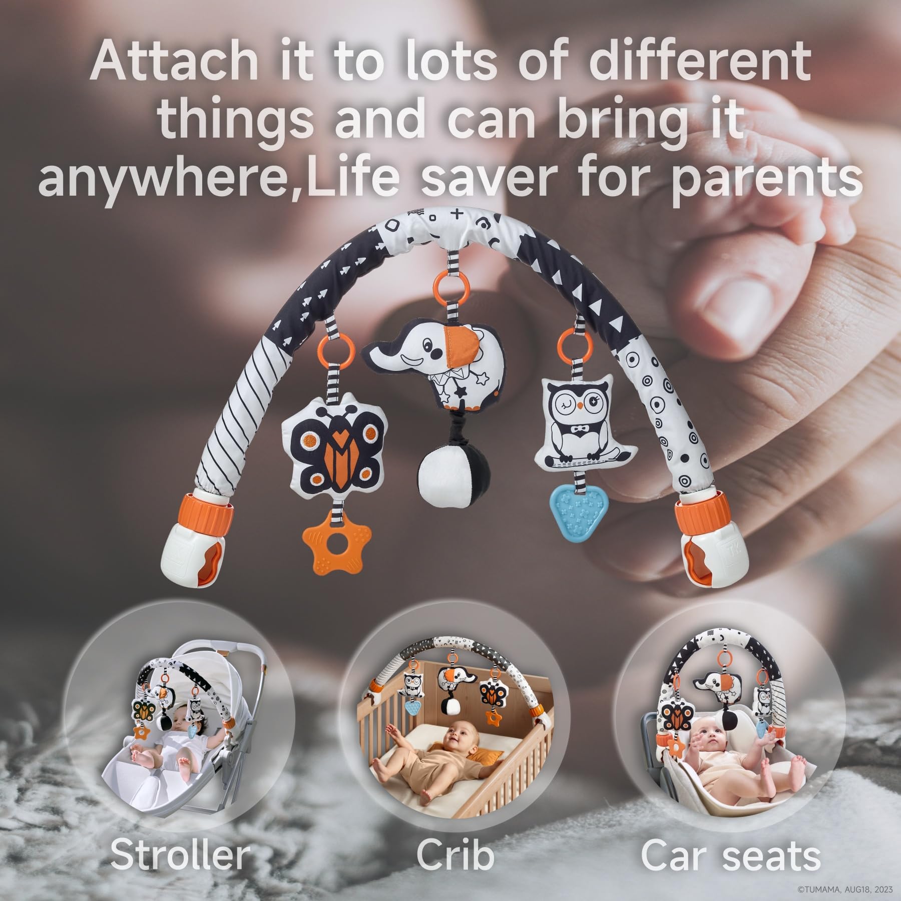 TUMAMA KIDS detachable pendants offer flexible placement around the home.