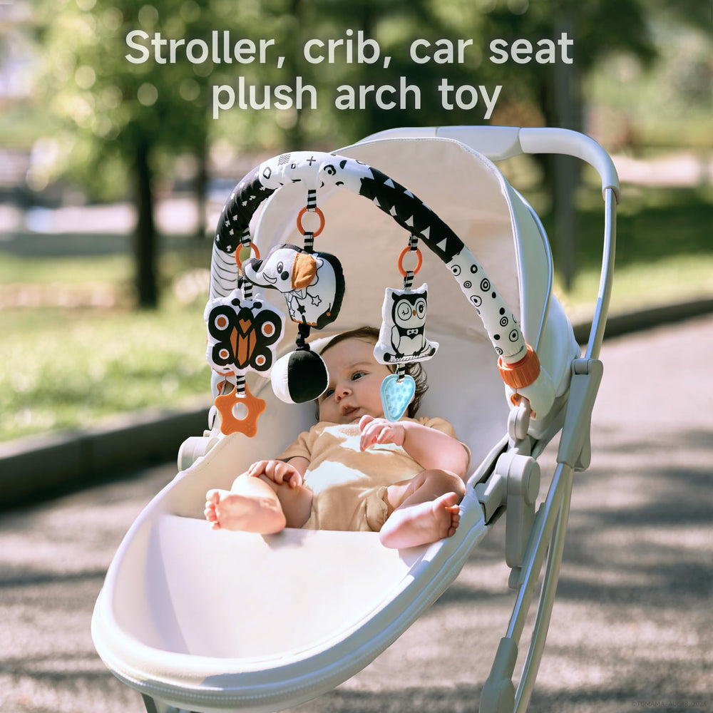 TUMAMA KIDS elephant rattle with built-in sound for curious baby play.