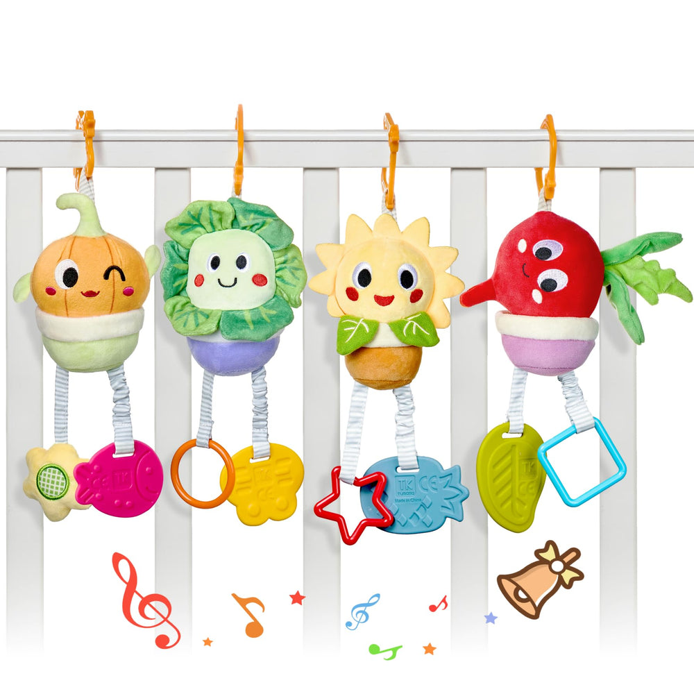 TUMAMA Kids multi‑sensory rattle supports early exploration