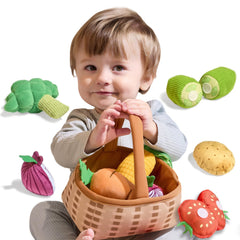 TUMAMA KIDS plush corn toy for tactile play and sensory exploration.