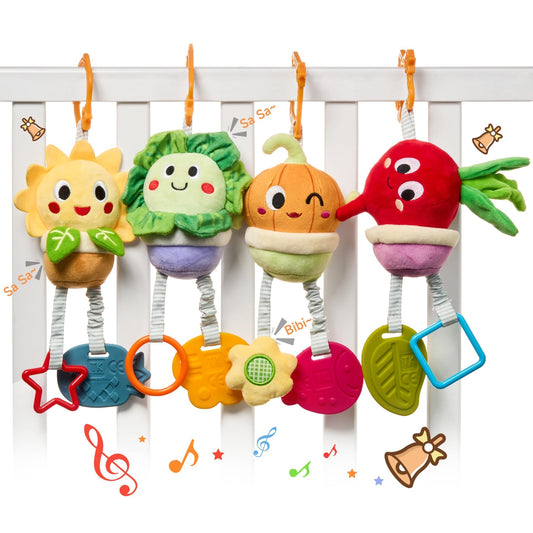 TUMAMA Kids potted plant toy for stroller sparks visual exploration