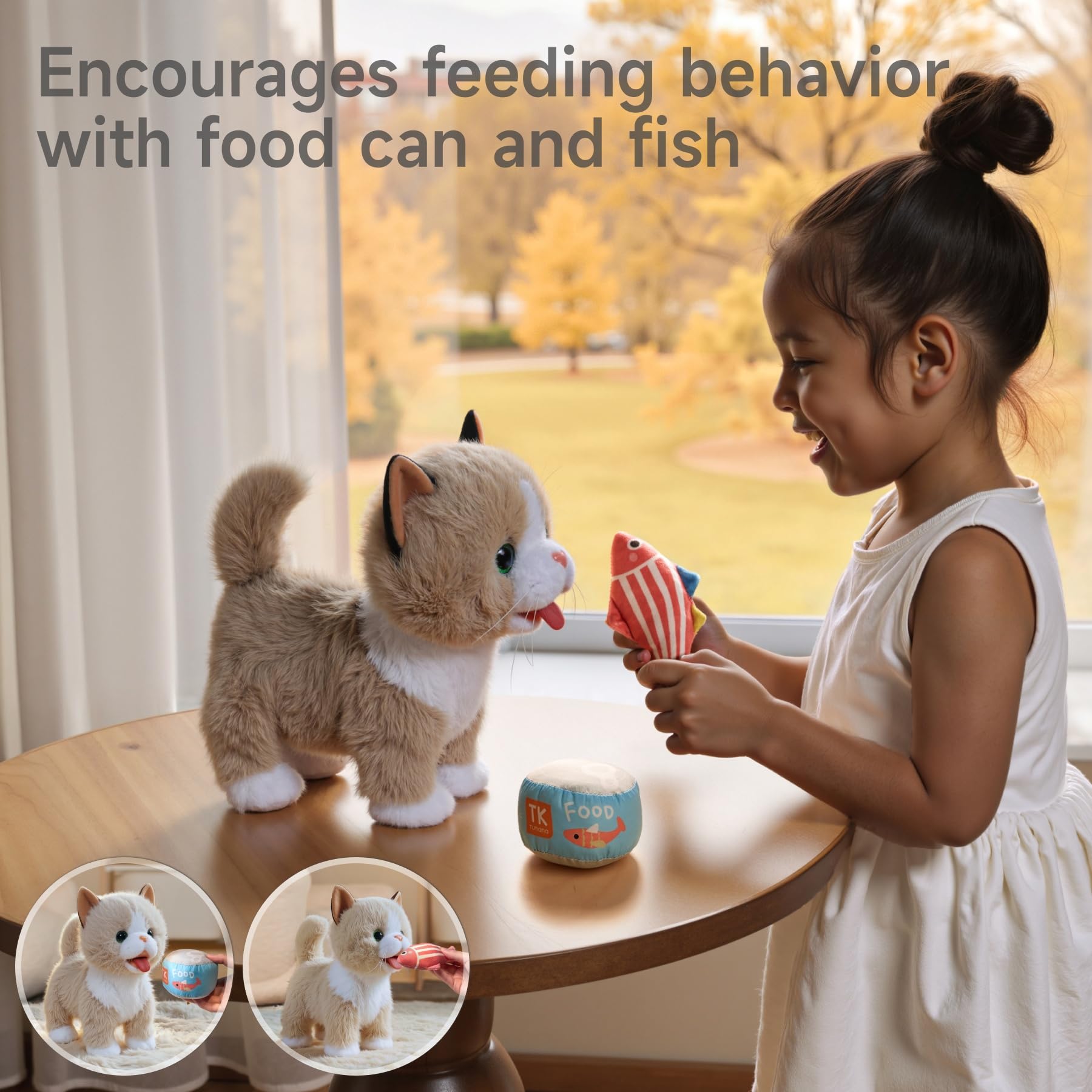 TUMAMA KIDS realistic-walking-movements bring pet-play moments to life.