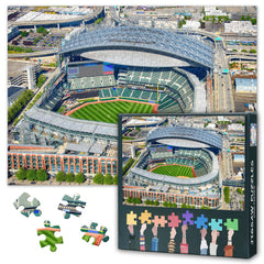 TUMOVO 1000-piece Seattle baseball stadium puzzle art for a relaxing challenge