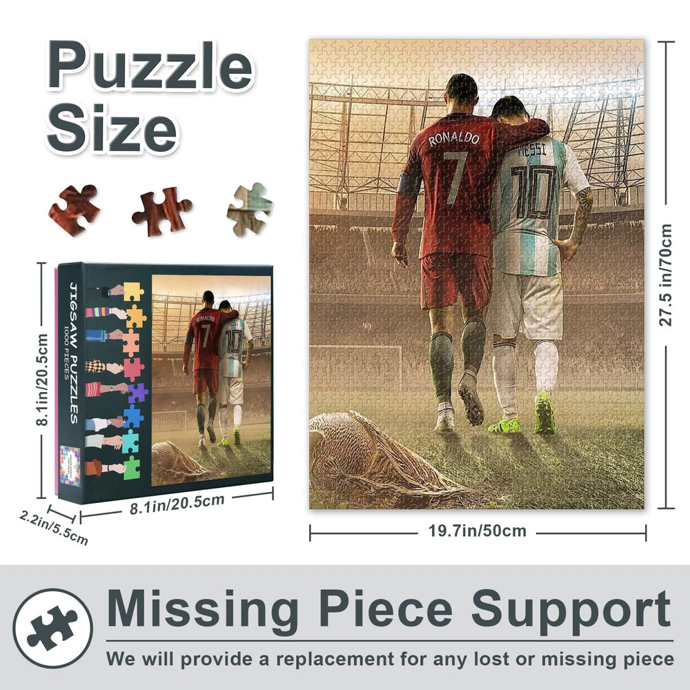 Tumovo Goat Debate puzzle poster guide assists assembly with clarity.
