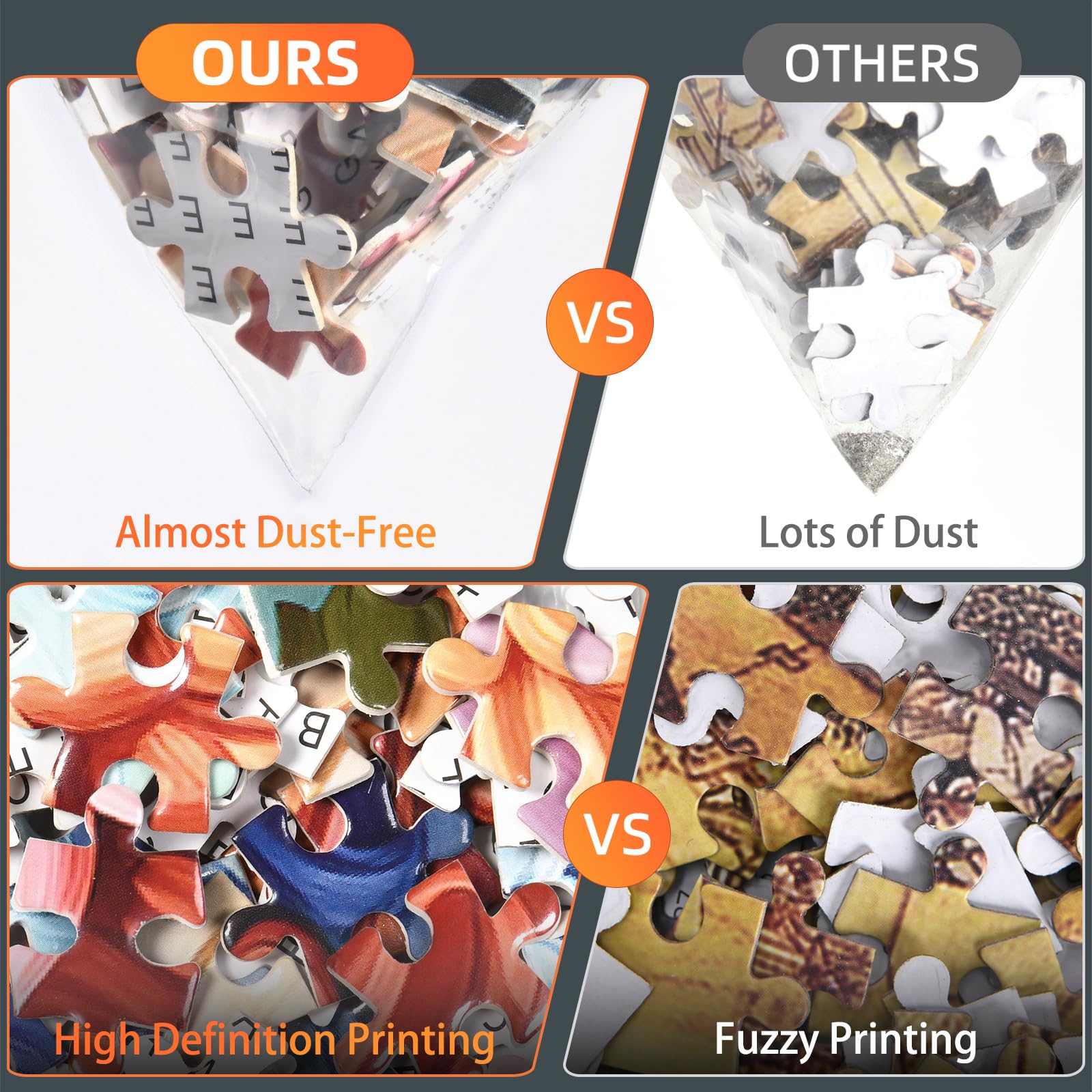 TUMOVO reference poster included to guide progress during puzzling sessions