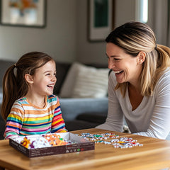Tumovo puzzle-table-friendly design suits any surface for easy setup.
