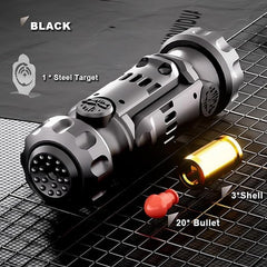 Tungsten Steel Fidget Gun Toy hidden launcher adds playful interaction on the go.