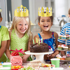 TUPARKA gold-foil crowns elevate birthday, baby shower, and wedding celebrations.
