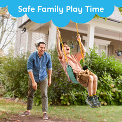 Turfee all-in-one swing set kit ideal for DIY backyard upgrades.