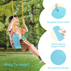 TURFEE swing board 27x5.5 inches, sturdy and comfortable for kids