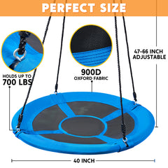 Turfee swing kit includes wrench, carabiners, and straps for easy assembly