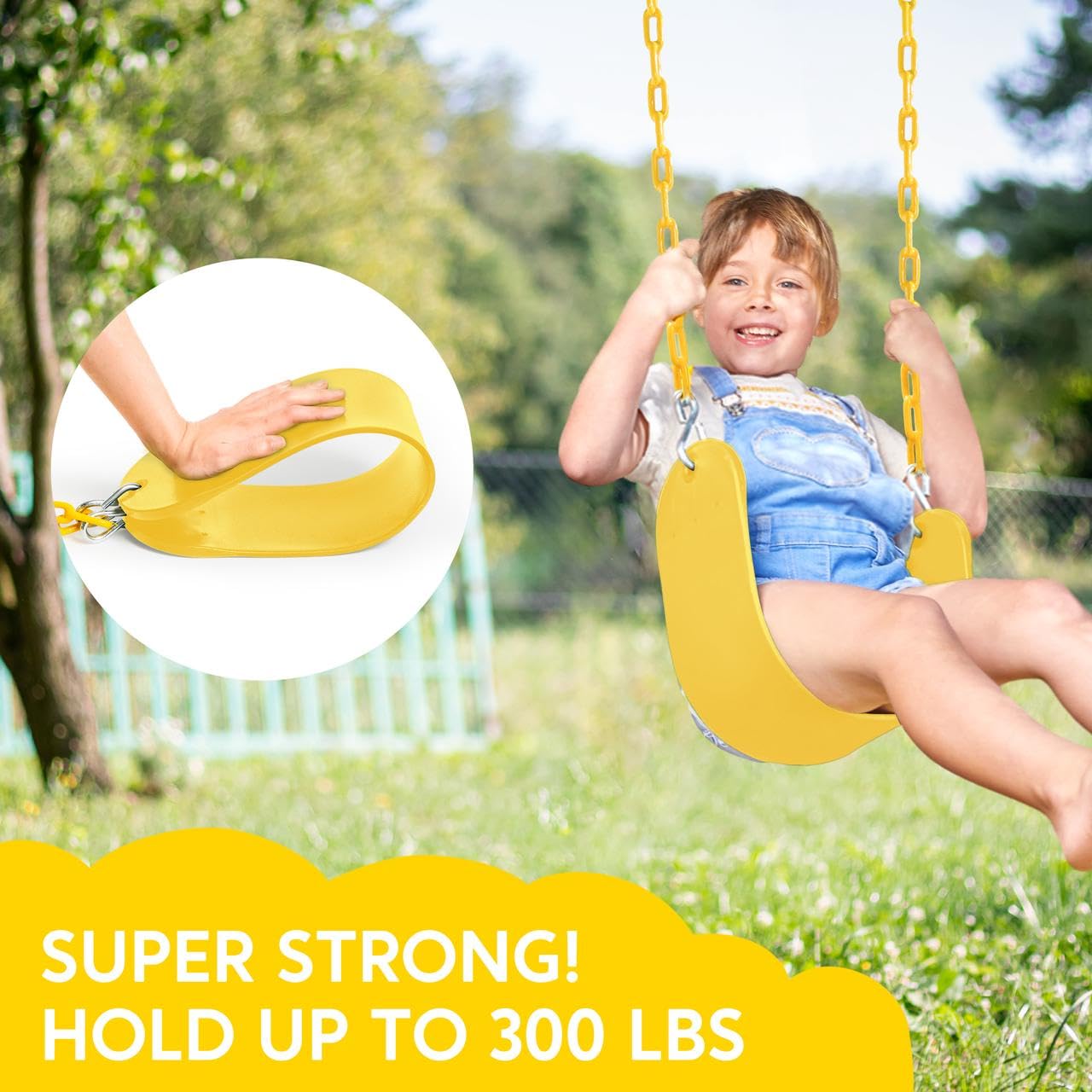 TURFEE swing set assembly image, easy installation for backyard projects