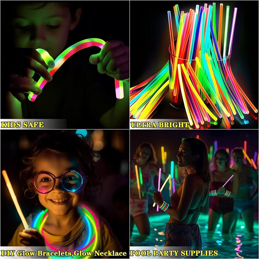TURNMEON child-safe glow party supplies for family-friendly events.