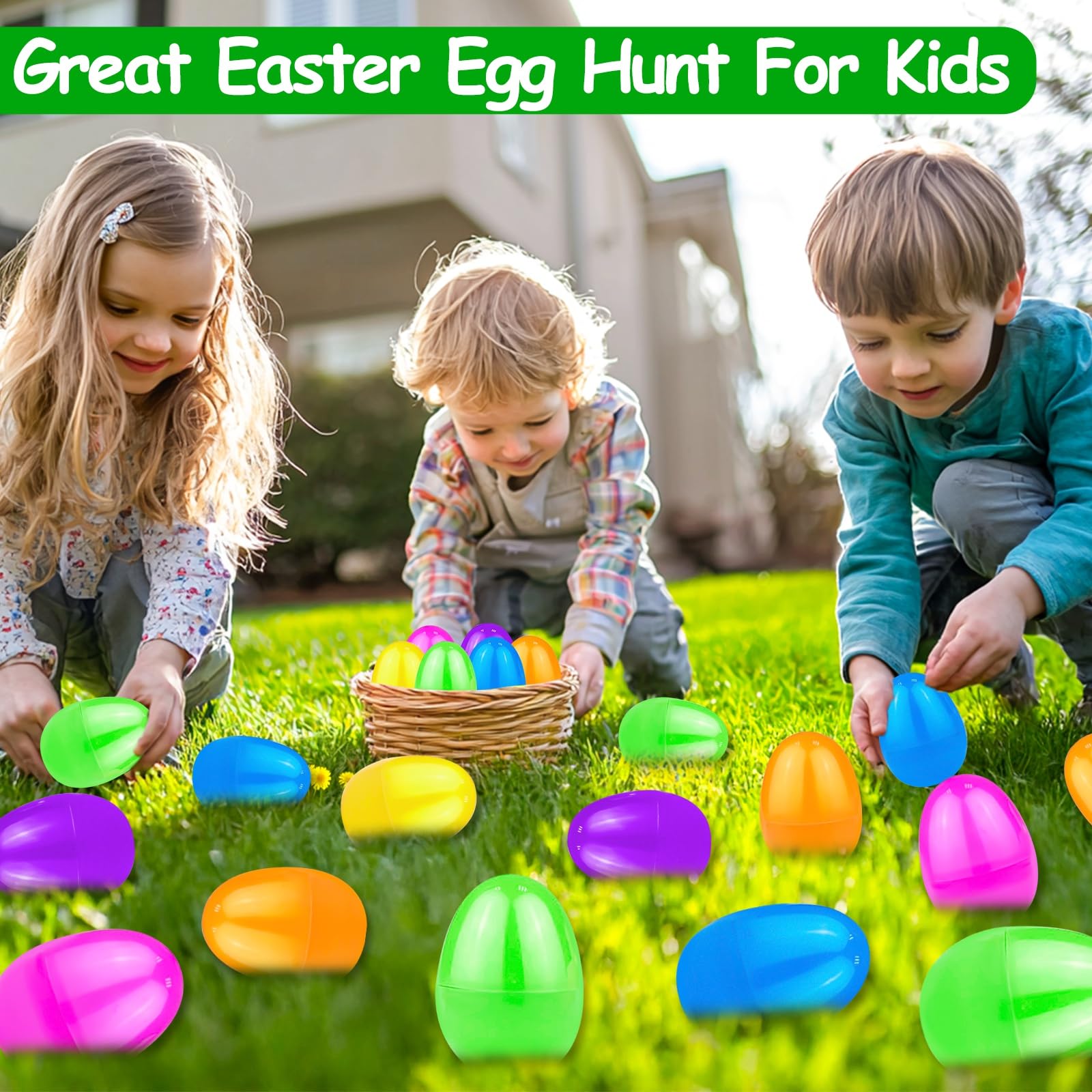 TurnMeOn durable plastic eggs stay lightweight and reusable for many events