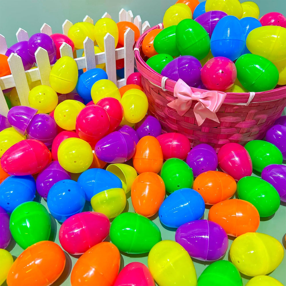 TurnMeOn empty fillable eggs perfect for candy, toys, or surprises