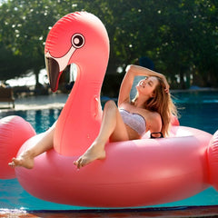 TURNMEON durable 0.25mm material resists wear on flamingo float
