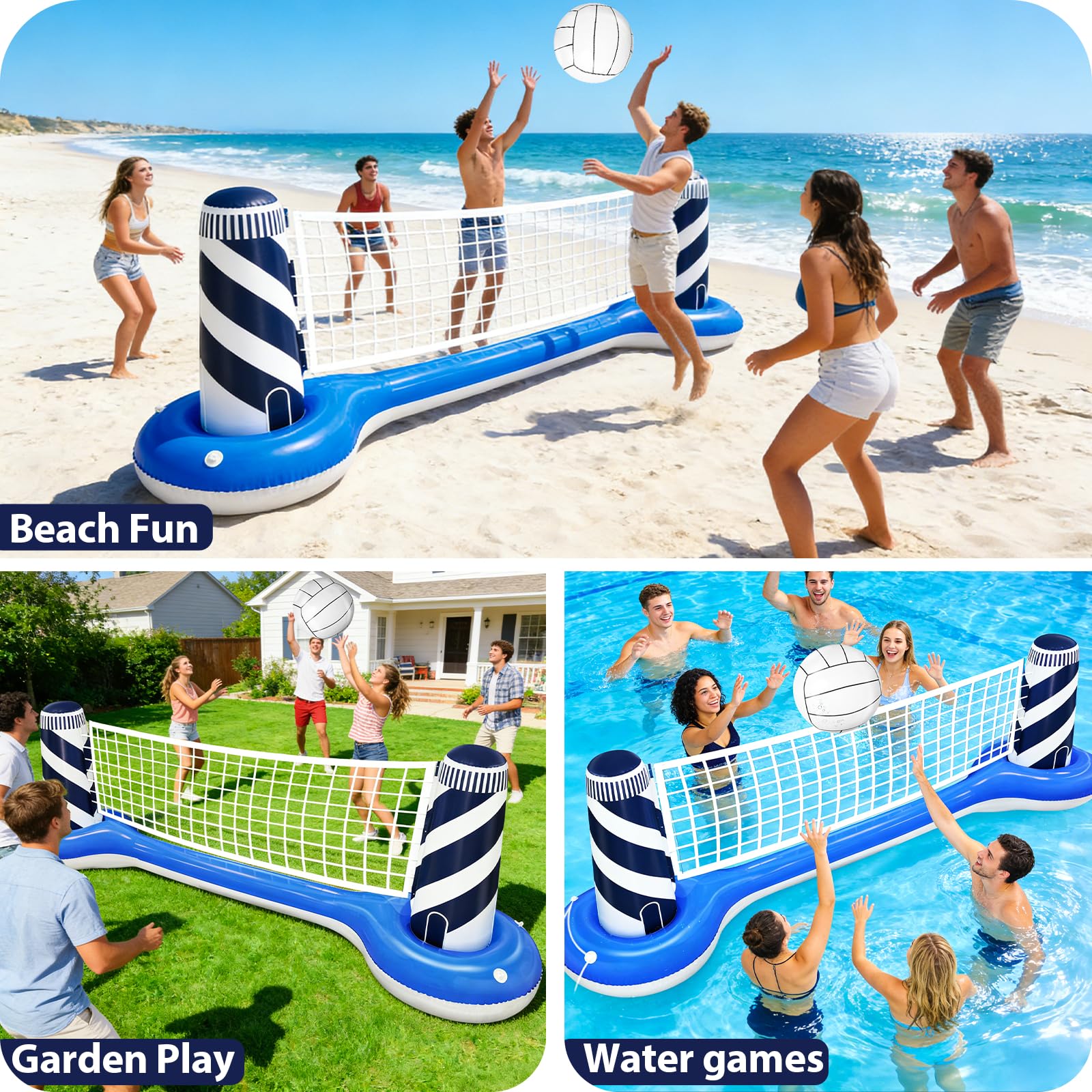 TURNMEON giant lighthouse design adds flair to pool gatherings