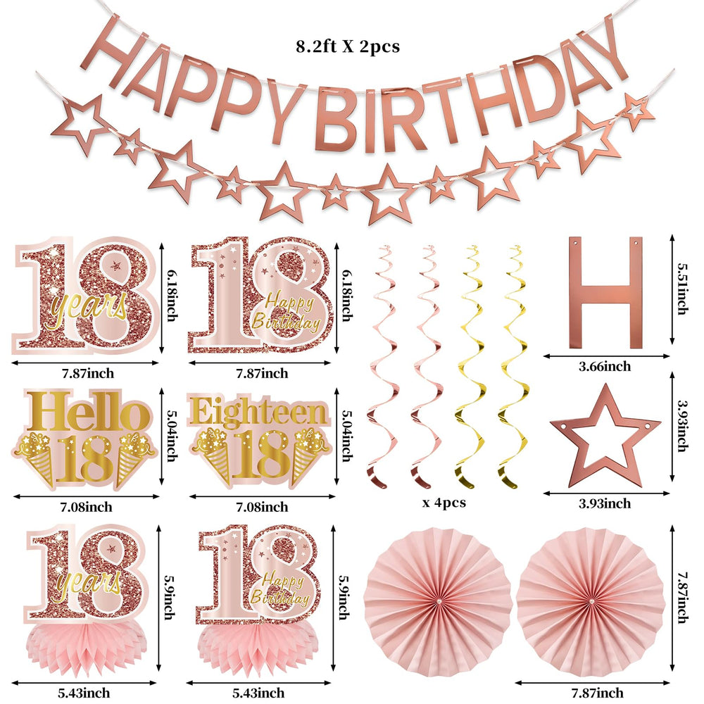 Turypaty happy birthday banner brightens decor and photo moments