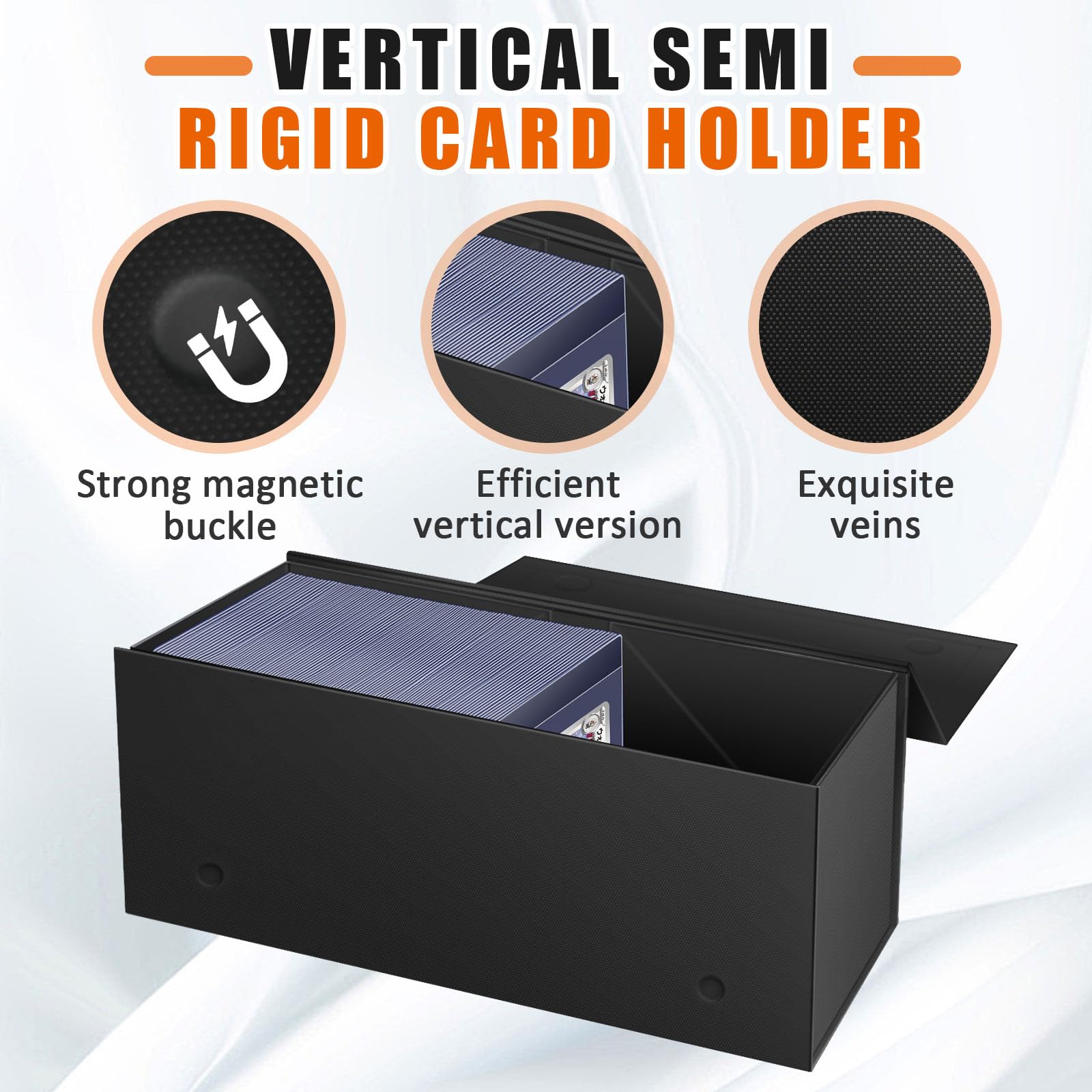 Tutata concealed-magnetic-closure keeps cards secure and easy access.