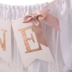 TUTOTU blush rose banner adds charm to photos and decor