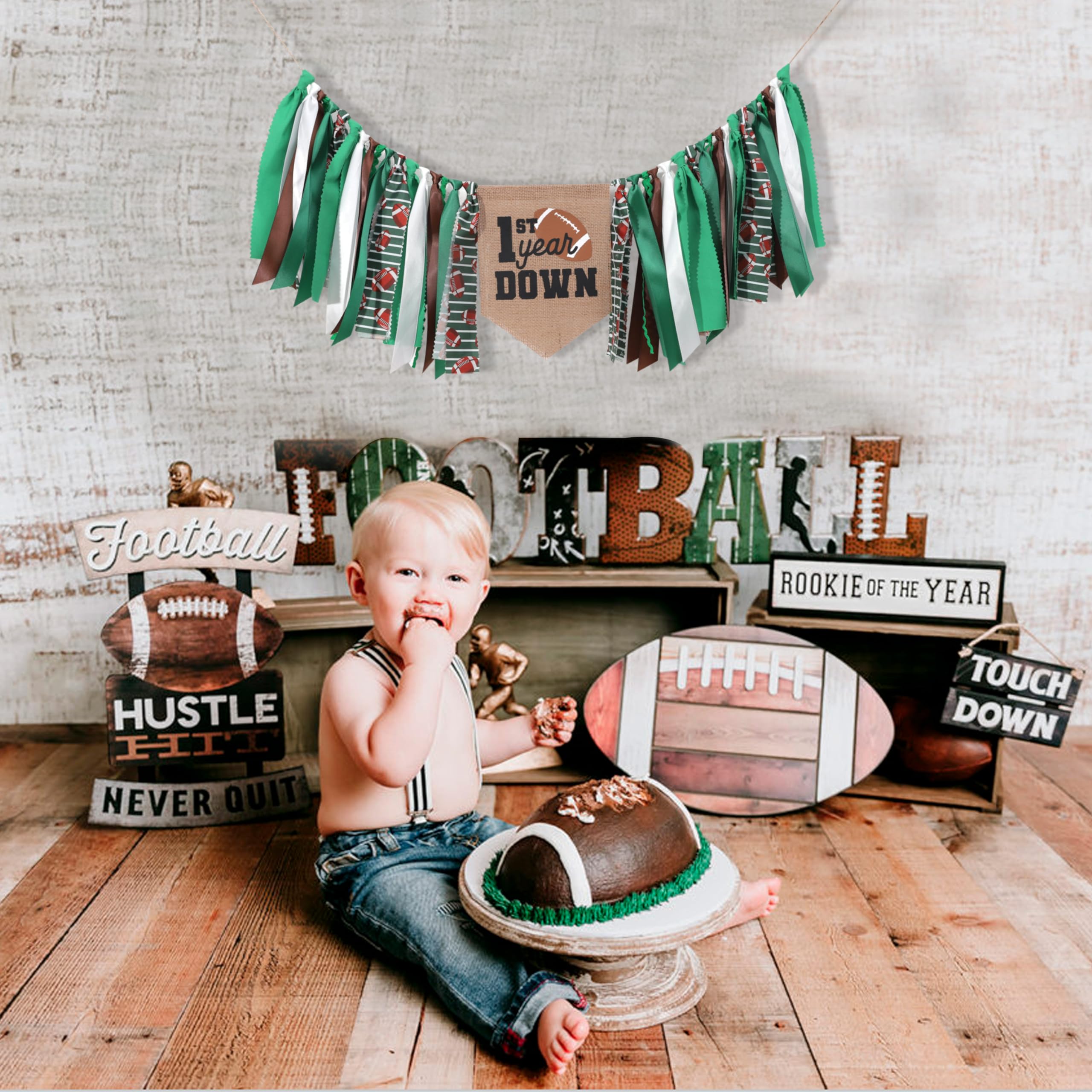 TUTOTU highchair banner set for charming decor on the table