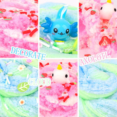 Tuupowana Axolotl and Narwhal Charms add cute visuals for party favors.