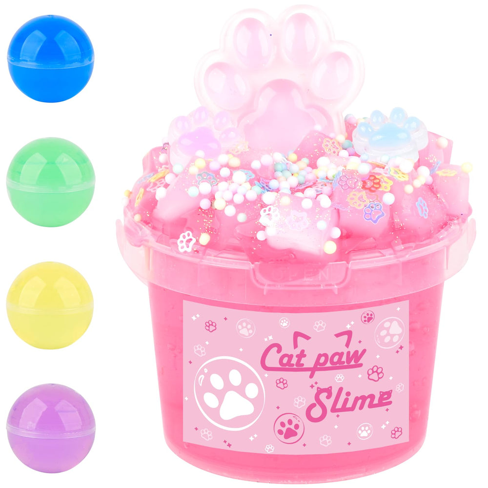 Gift-ready packaging showcases Tuupowana pink slime as a colorful surprise.