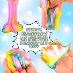 Tuupowana soft stress-relief slime provides satisfying squeezable fun.