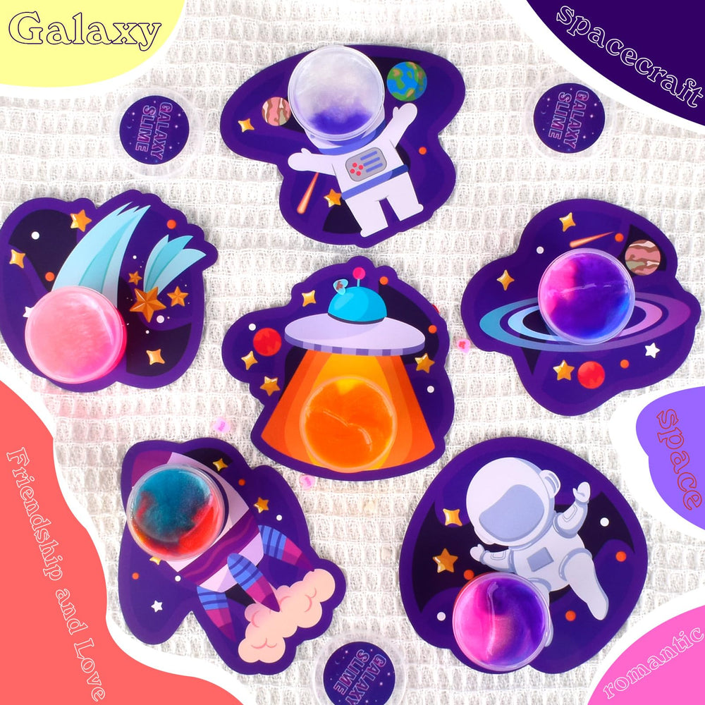 tuupowana valentines cards six designs with slime designs spark creative gifting.