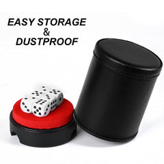 TUZAMA removable lid keeps dice secure during travel.
