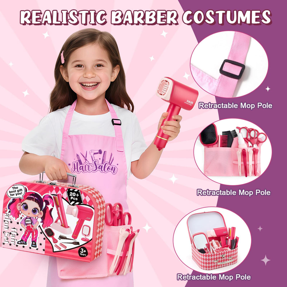TUZT brushes and combs help kids craft neat, stylish looks during play.