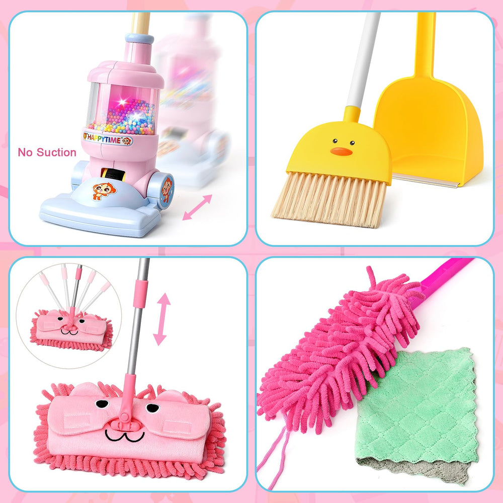 TUZT kids cleaning tools broom promoting pretend tidying and responsibility
