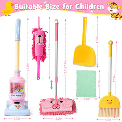 TUZT animal-themed cleaning kit sparks imaginative play with designs