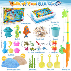 TUZT Sand molds to shape and dig, boosting tactile play