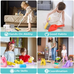 TUZT toy soap and pretend items for role-play cleaning