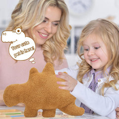 TVVPGG Dino Nugget Pillow offers cuddly comfort during downtime.