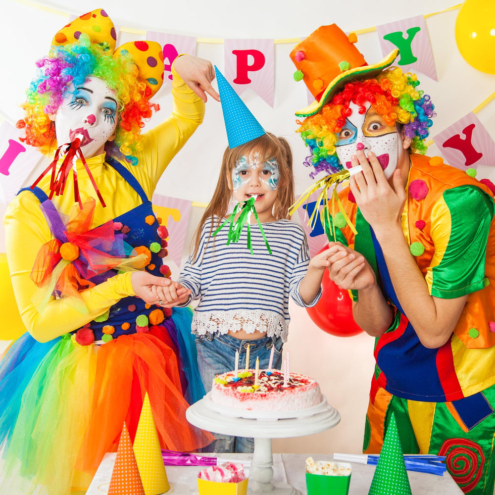 Twavang 24-pack glitter noise makers packaged for parties.