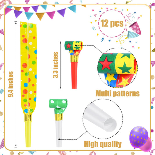 Twavang blowouts showcase playful patterns for party favors