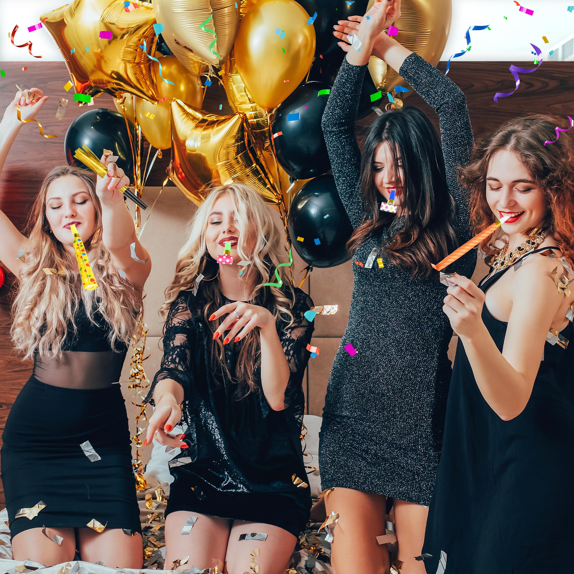 Twavang colorful blowers brighten party decor