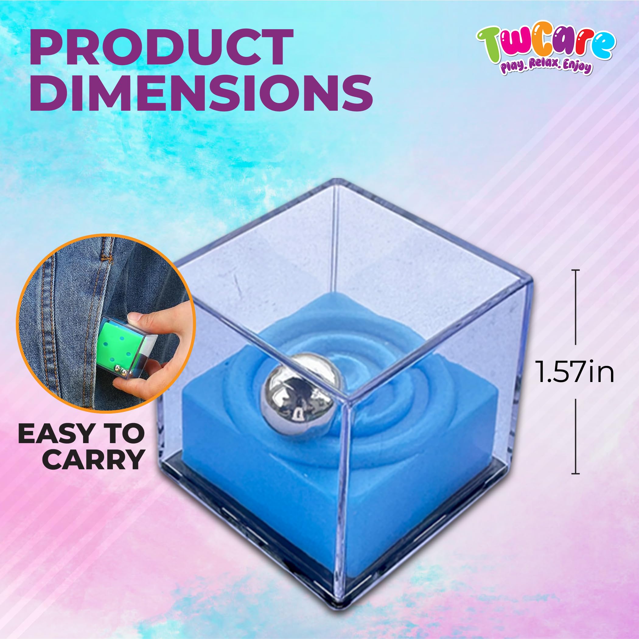TwCare brain-teaser cubes kids playing for focused, screen-free entertainment.