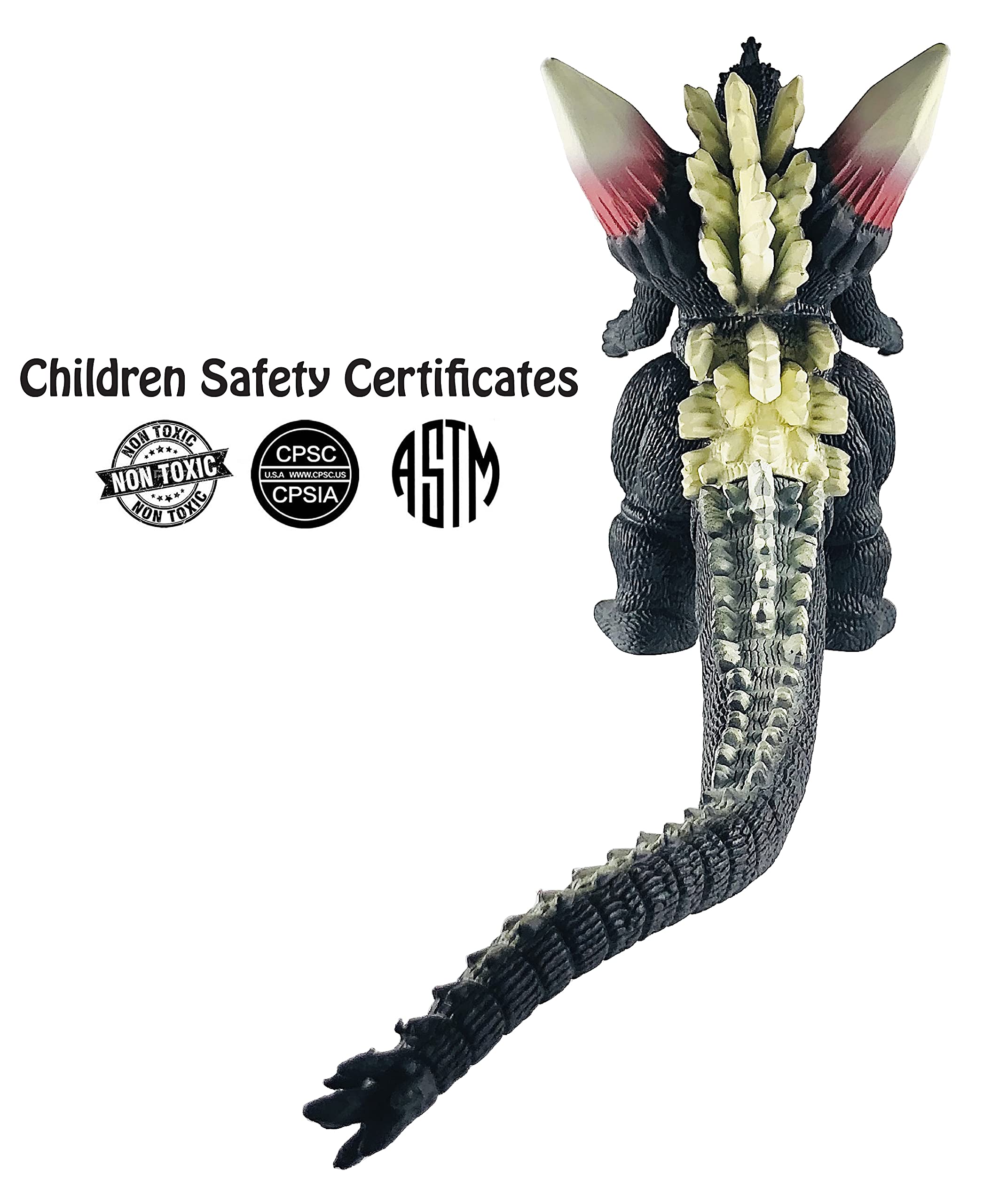 TwCare Disosaur Dragon soft vinyl figures with sturdy build for long-lasting fun.