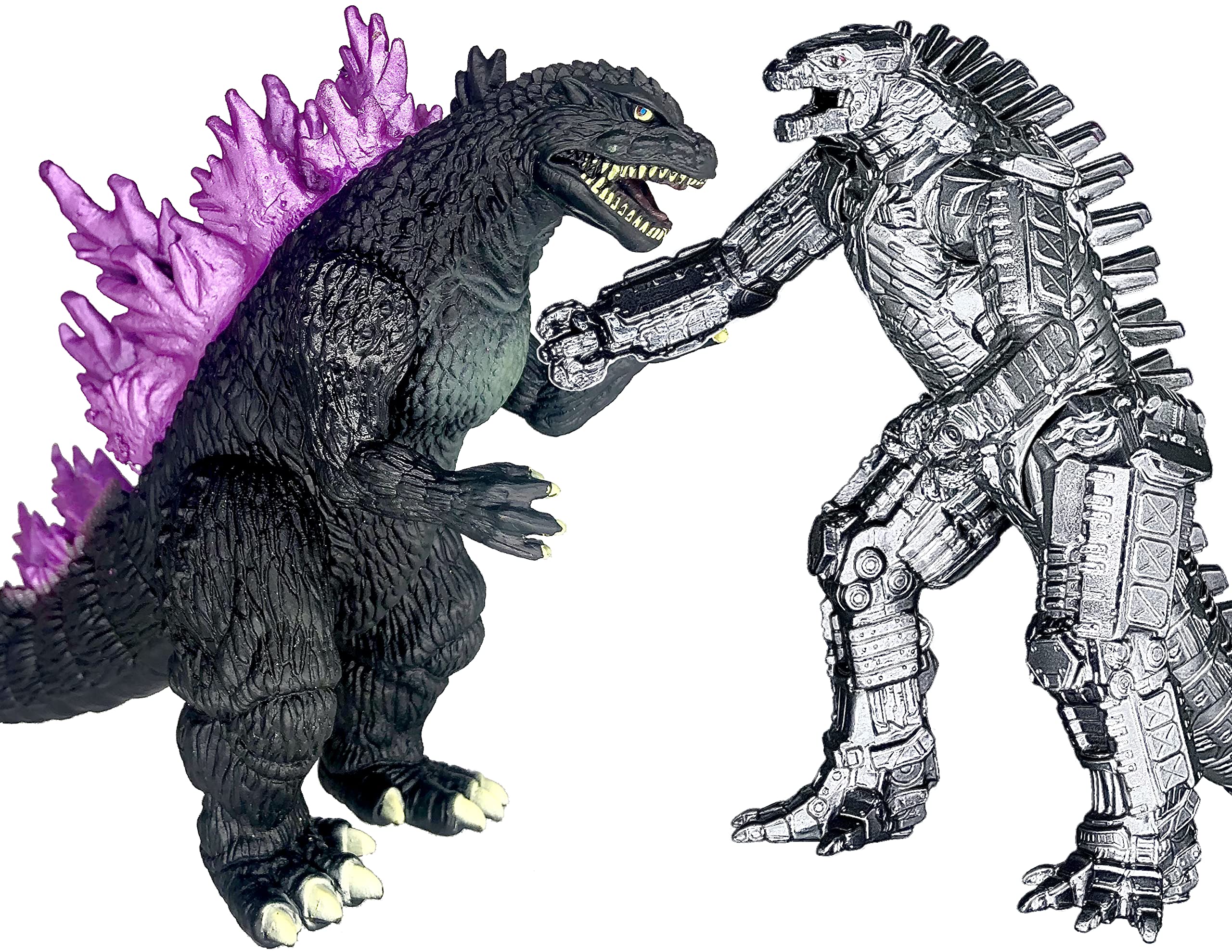 TwCare MechaGodzilla 2021 figure front view for display and posing.