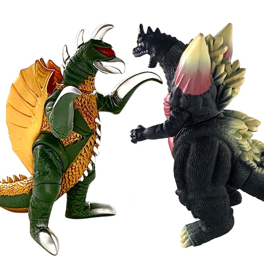 TwCare SpaceGodzilla Disosaur Dragon 2-pack figures for collectors and imaginative play.