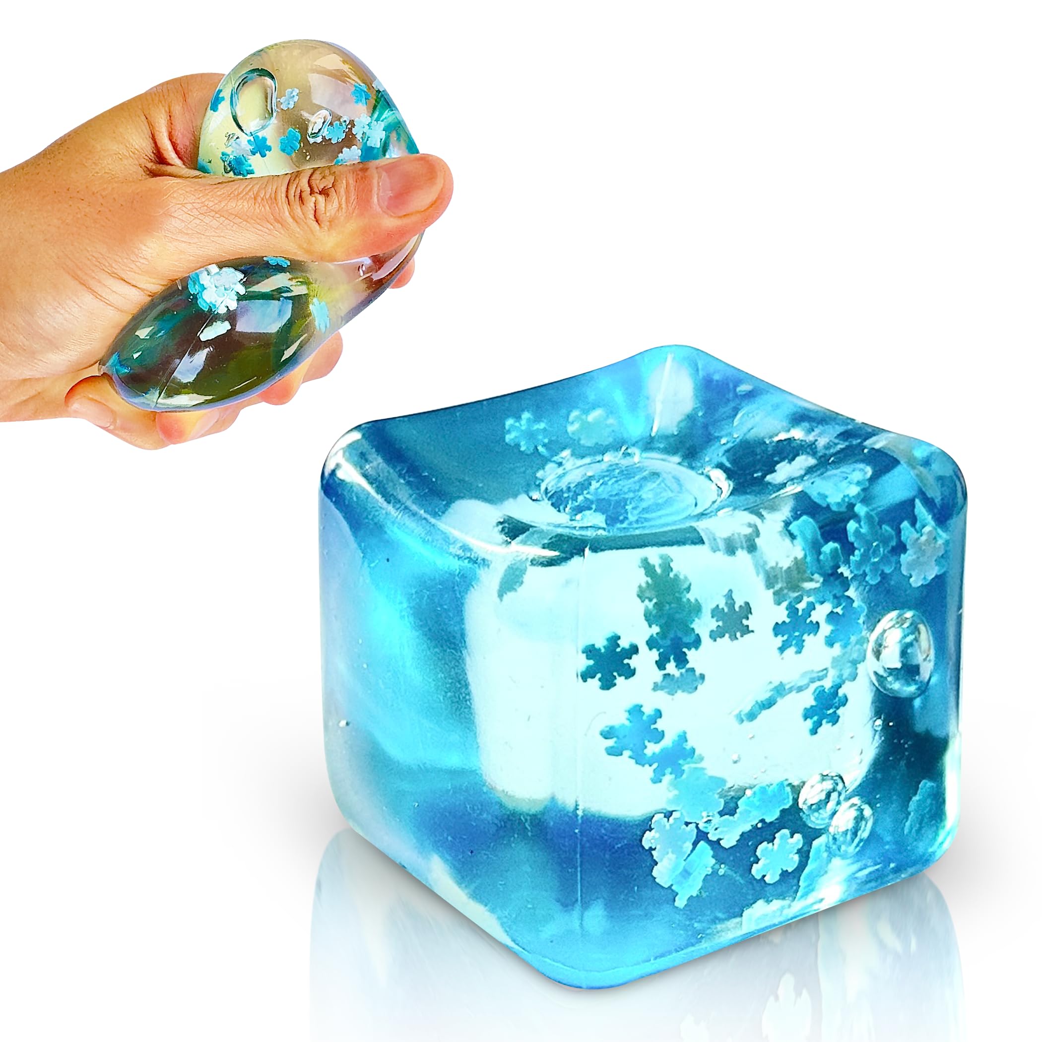 TwCare snow interior fidget ball for study routines