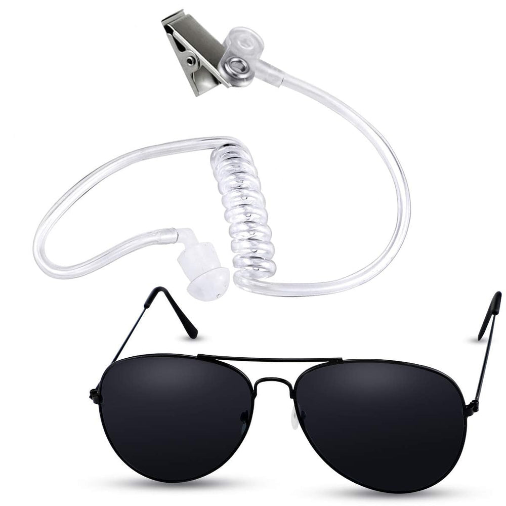 Twdrer spy earpiece decorative for cosplay and quick disguise