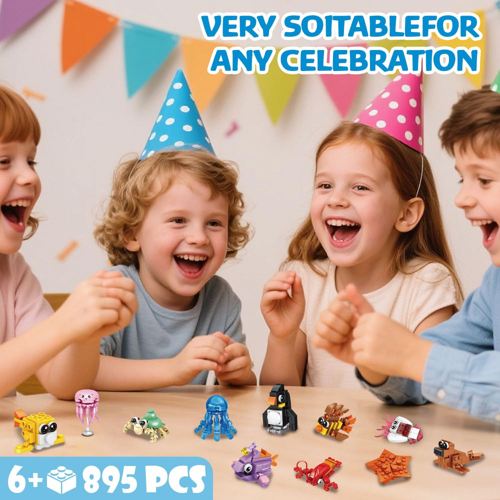 TWERF Ocean Party Favors lobster detail offers exciting sea life builds.