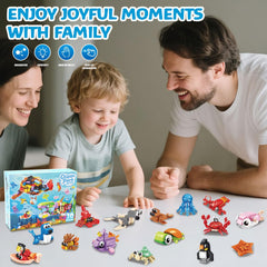 TWERF Ocean Party Favors mini whale pack inspires imaginative play.