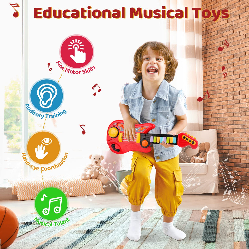 TWFRIC 2-in-1 toy delivers piano-style sounds for beginner music exploration