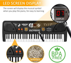 TWFRIC Upgrade Keyboard USB playback port for song playback