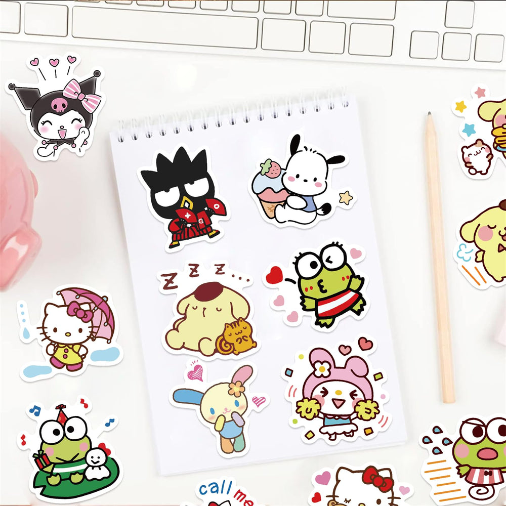 TWGOGOTIC kawaii stickers waterproof for water bottles and laptops.